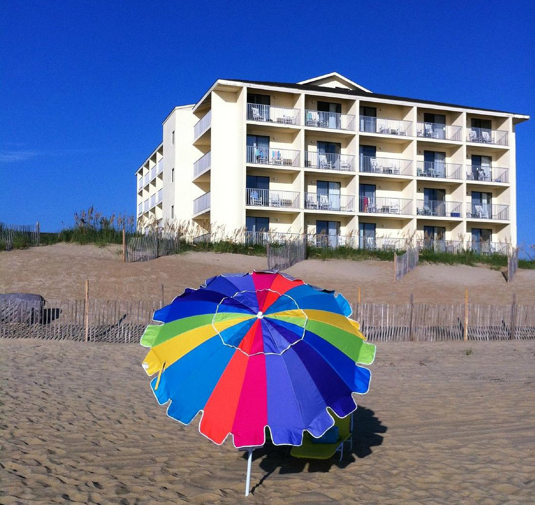 surfside exterior from beach