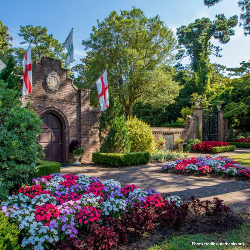 elizabethan gardens nc